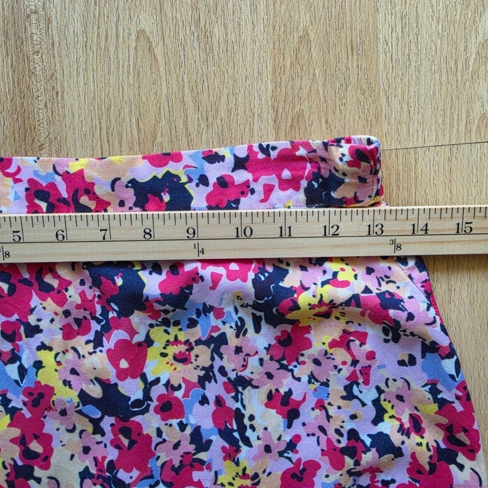 Rue Stiic Design Australia Floral Tiered Maxi Skirt XS / S Pink Yellow Boho - Picture 8 of 10